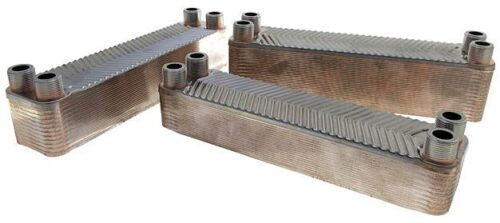 Zestaw wymiennikowo-pompowy do instalacji ogrzewczych mieszanych