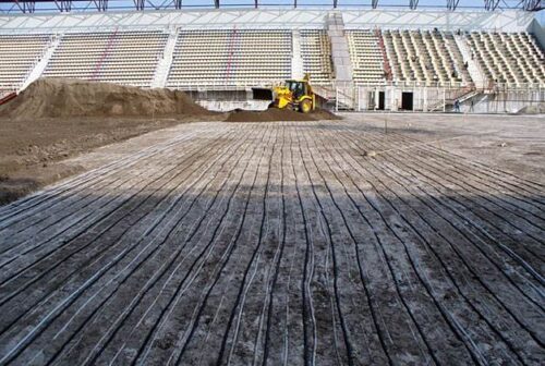 Ogrzewanie przestrzeni otwartych w systemie Kisan