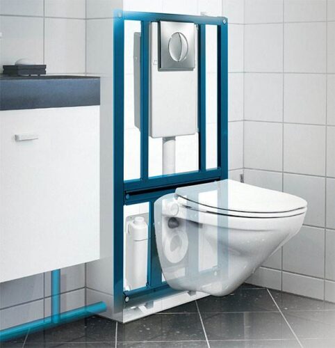 Saniwall Pro do montażu w stelażu podwieszanym