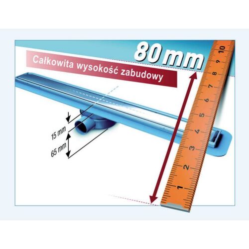 Odpływ liniowy KESSEL „LINEARIS” Compact