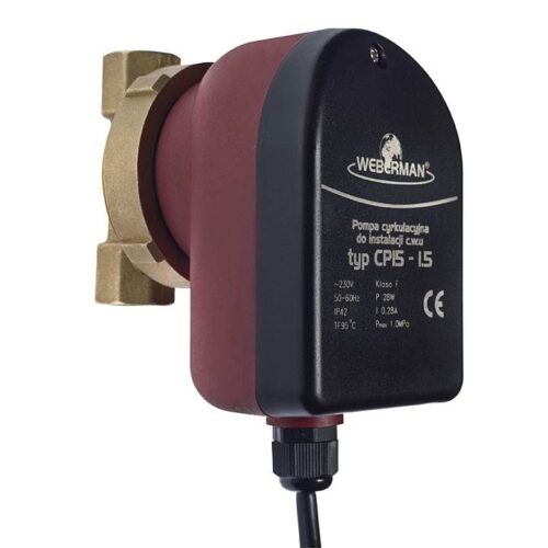 Pompa Weberman do cyrkulacji ciepłej wody użytkowej