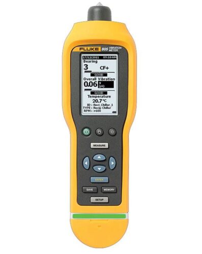Nowy wibrometr Fluke 805: Nowoczesna kontrola wibracji