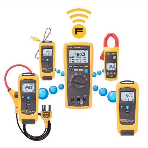 Fluke CNX – pierwszy na rynku zestaw bezprzewodowych przyrządów diagnostycznych. Pomiary zdalne, jednoczesne, wygodne