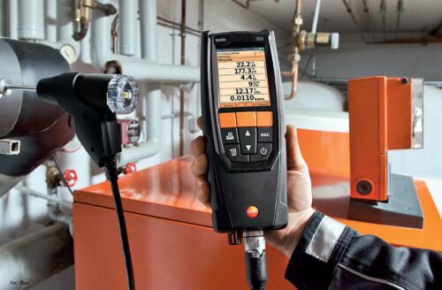 Wydajny i precyzyjny analizator spalin testo 320 basic – szybka regulacja systemu grzewczego… tylko kilka kliknięć