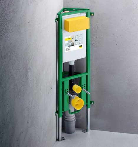 Wprost ze ściany – stelaże podtynkowe