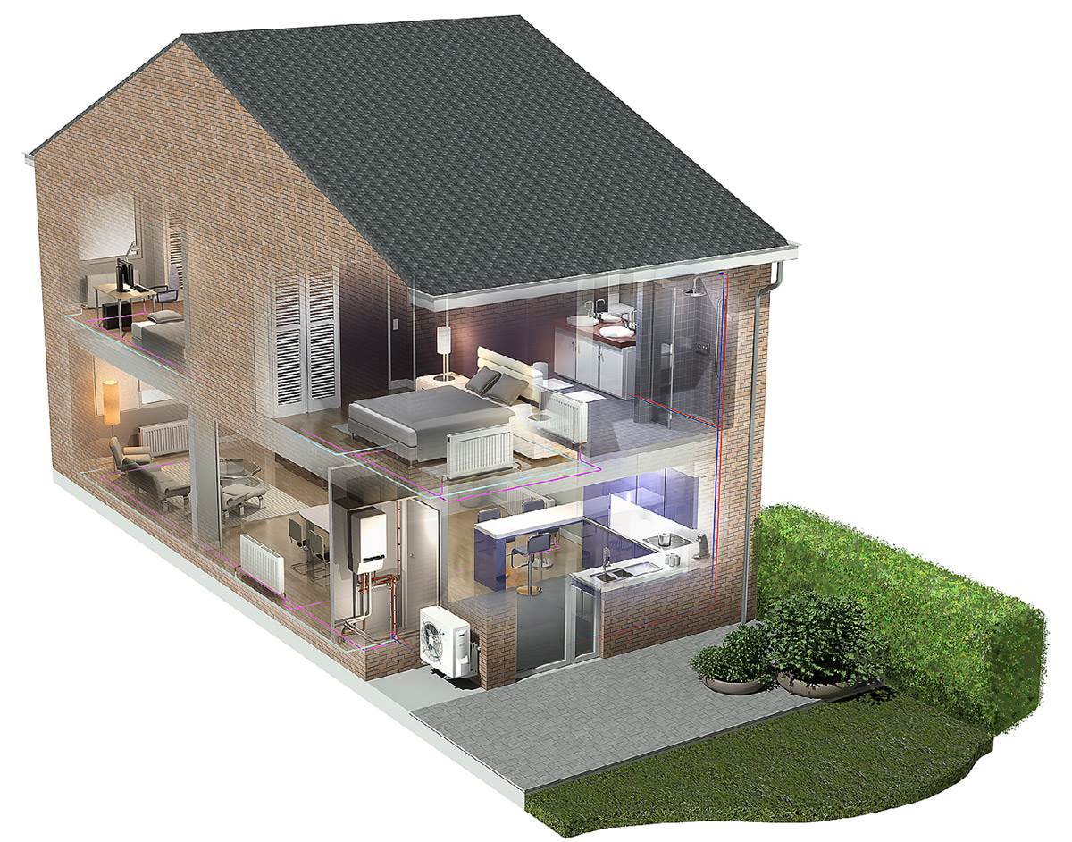 Fot. 1. Hybrydowa pompa ciepła dostosowana jest do ogólnopolskiego programu dotacyjnego Prosument. Fot.: Daikin