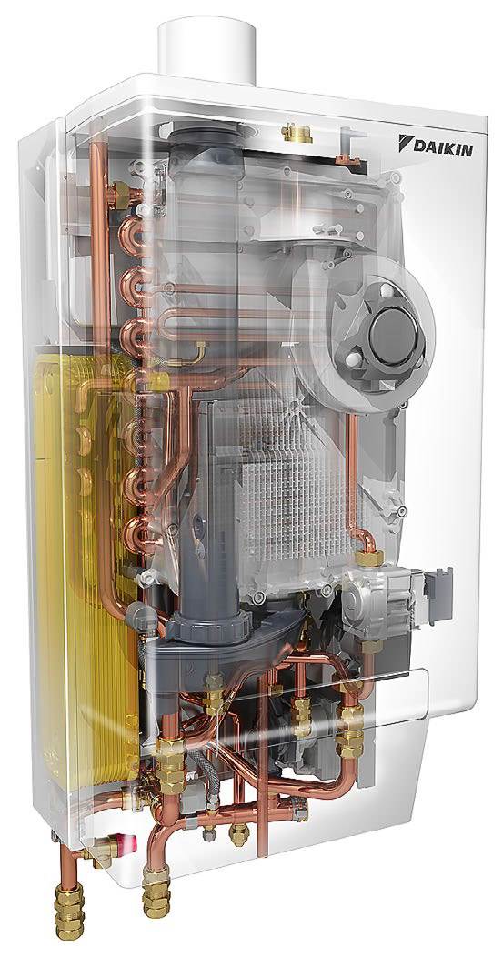 Fot. 3. Hybrydowa pompa ciepła łączy w sobie wszystkie zalety pompy ciepła typu powietrze-woda i gazowego kotła kondensacyjnego. Fot.: Daikin