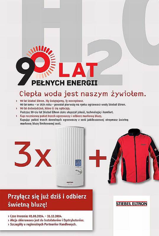 Jubileuszowa promocja Stiebel Eltron