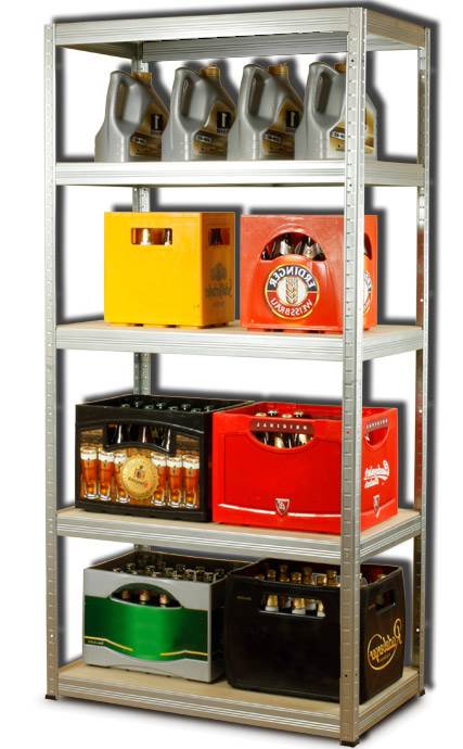 fot: Regał metalowy ocnynkowany panmajster.pl