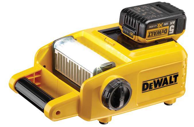 Bezpieczna praca z oświetleniem DEWALT