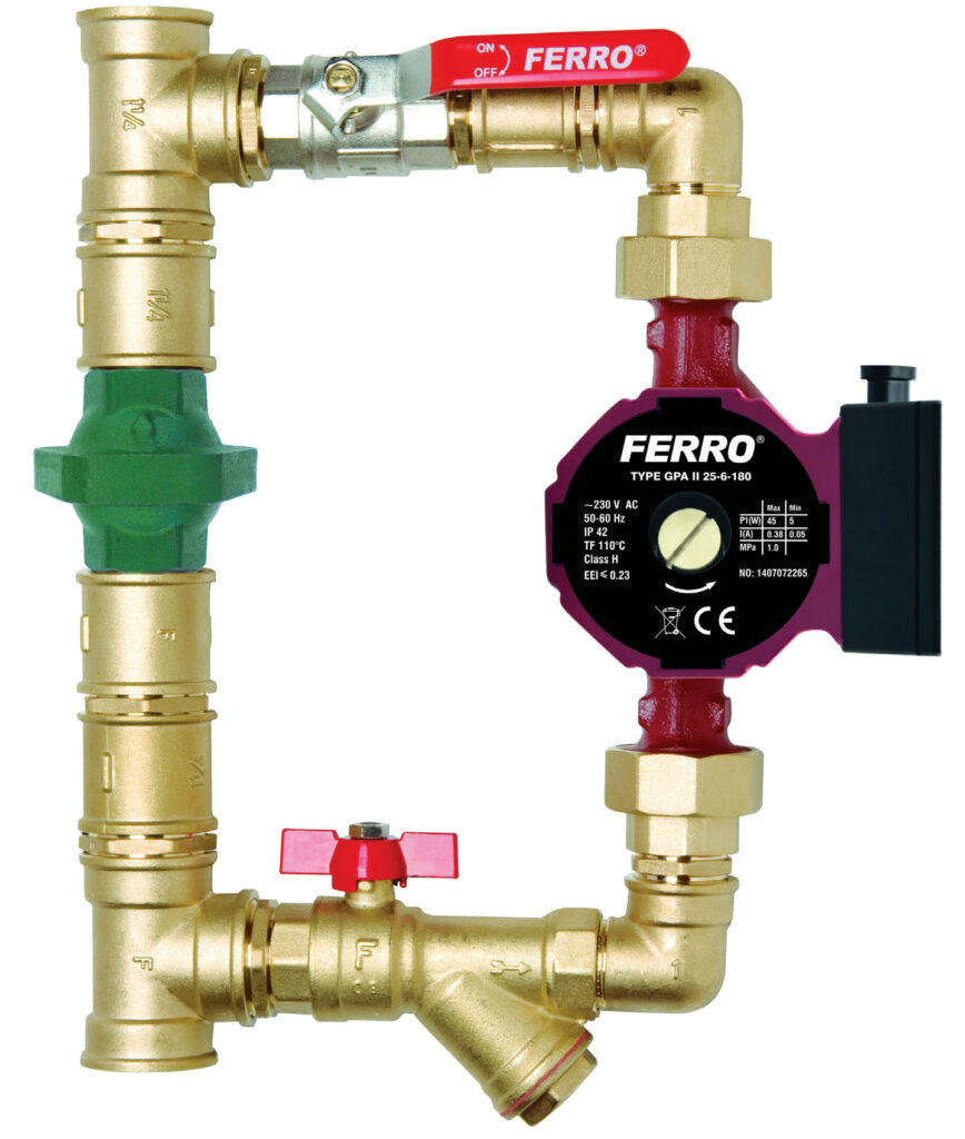 Fot. 3. Zestaw pompowy z zaworem różnicowym