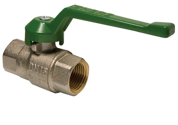 Zawór kulowy HERZ do wody pitnej.