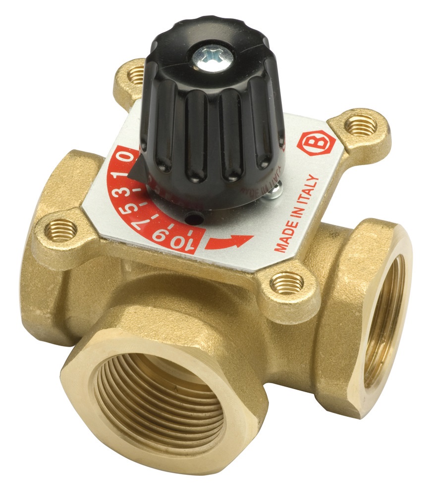 Fot. 1. Obrotowy zawór mieszający. Fot. FERRO