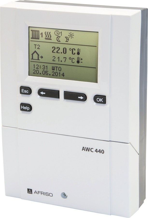 Fot. 2. Sterownik siłownika zaworu mieszajacego. Fot. AFRISO