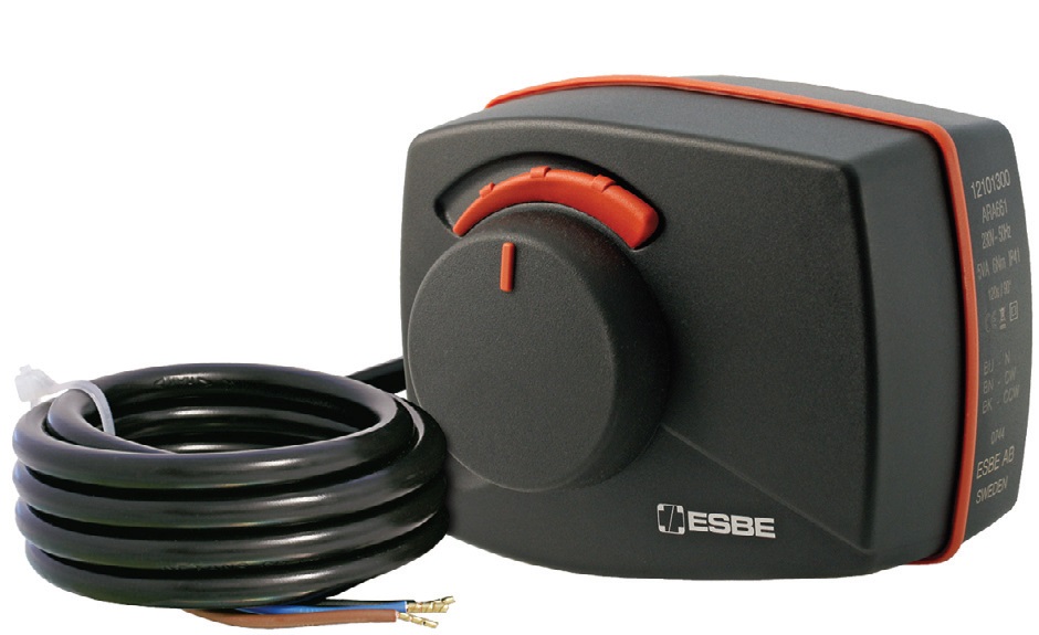 Fot. 4. Siłownik zaworu mieszającego. Fot. ESBE