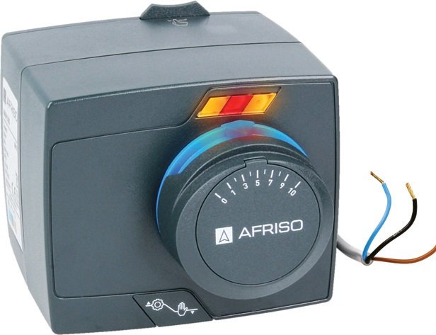 Fot. 6. Siłownik zaworu mieszającego. Fot. AFRISO