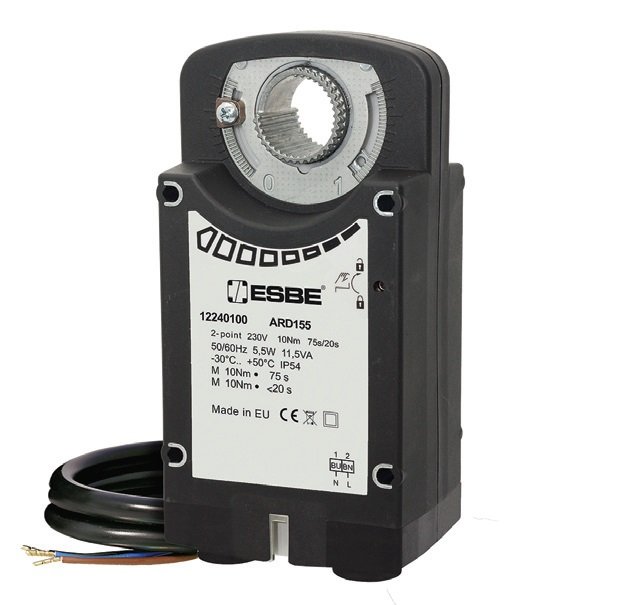 Fot. 7. Siłownik zaworu mieszającego. Fot. ESBE