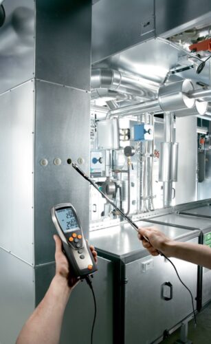 Pomiary parametrów powietrza w instalacjach wentylacji mechanicznej i klimatyzacji