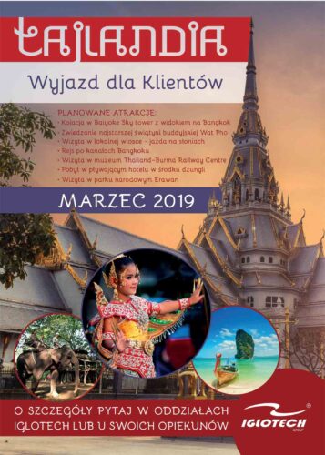 Do Tajlandii z Iglotech!