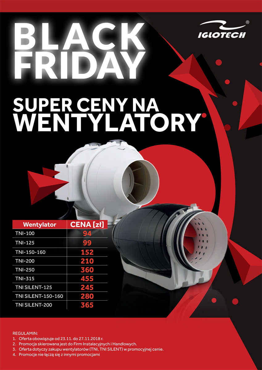 BLACK FRIDAY w IGLOTECH!