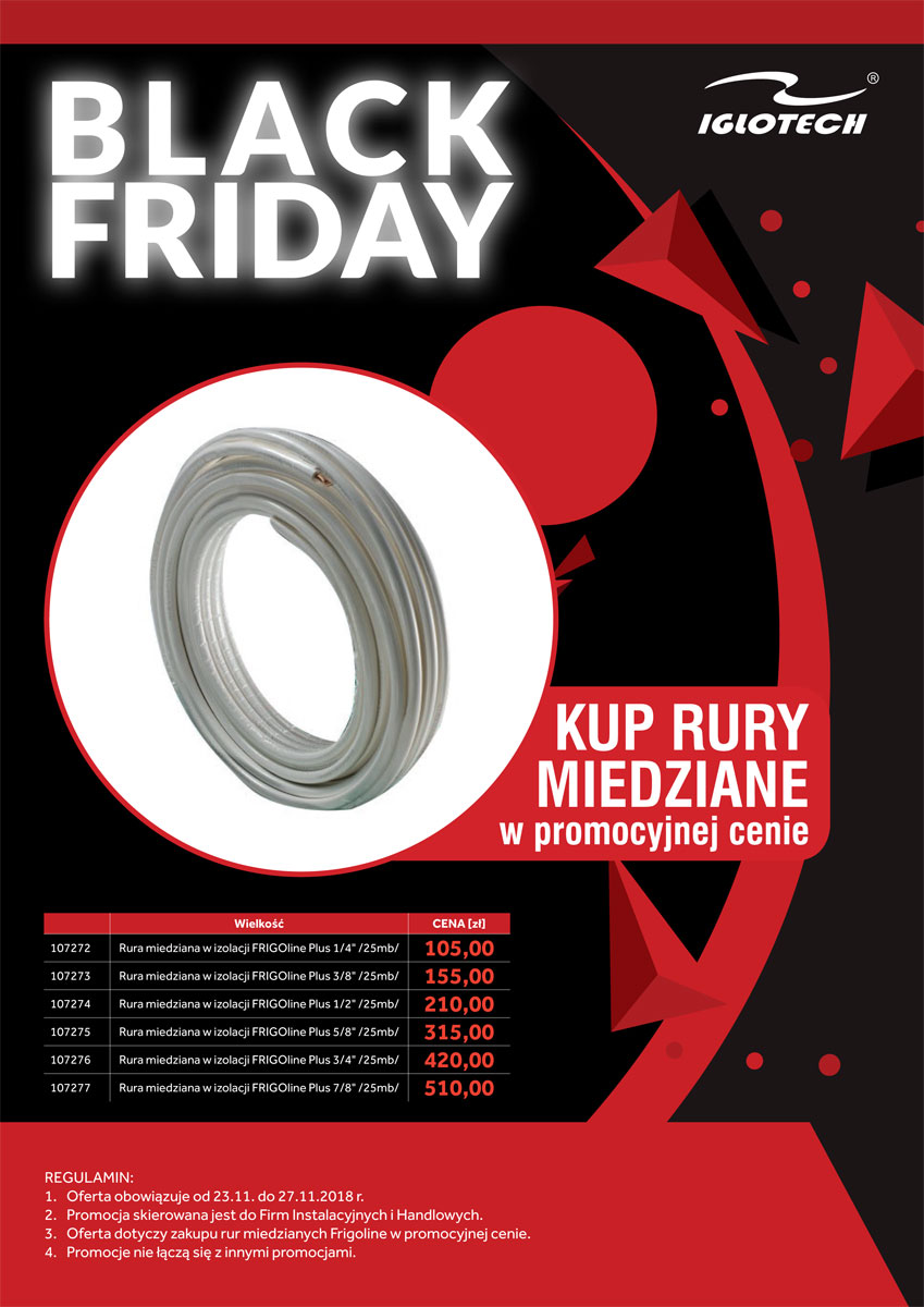 BLACK FRIDAY w IGLOTECH!