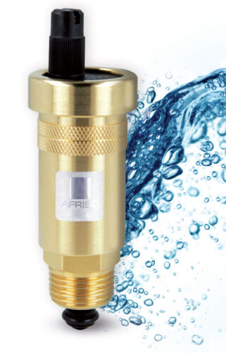 Nowy odpowietrznik AFRISO PrimoVent – sprawdź korzyści systemu Aquastop!