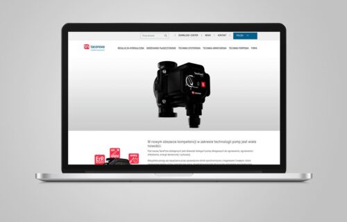Nowa strona internetowa firmy Taconova