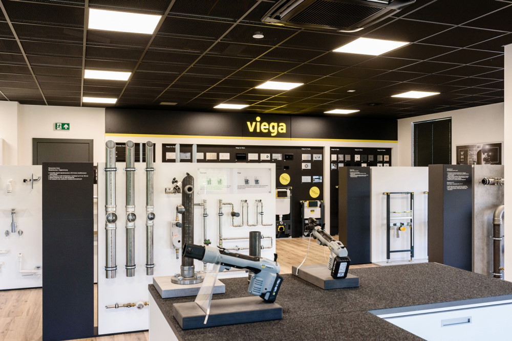 Kompletna ekspozycja produktów i szeroka oferta szkoleń w nowym centrum szkoleniowym firmy Viega