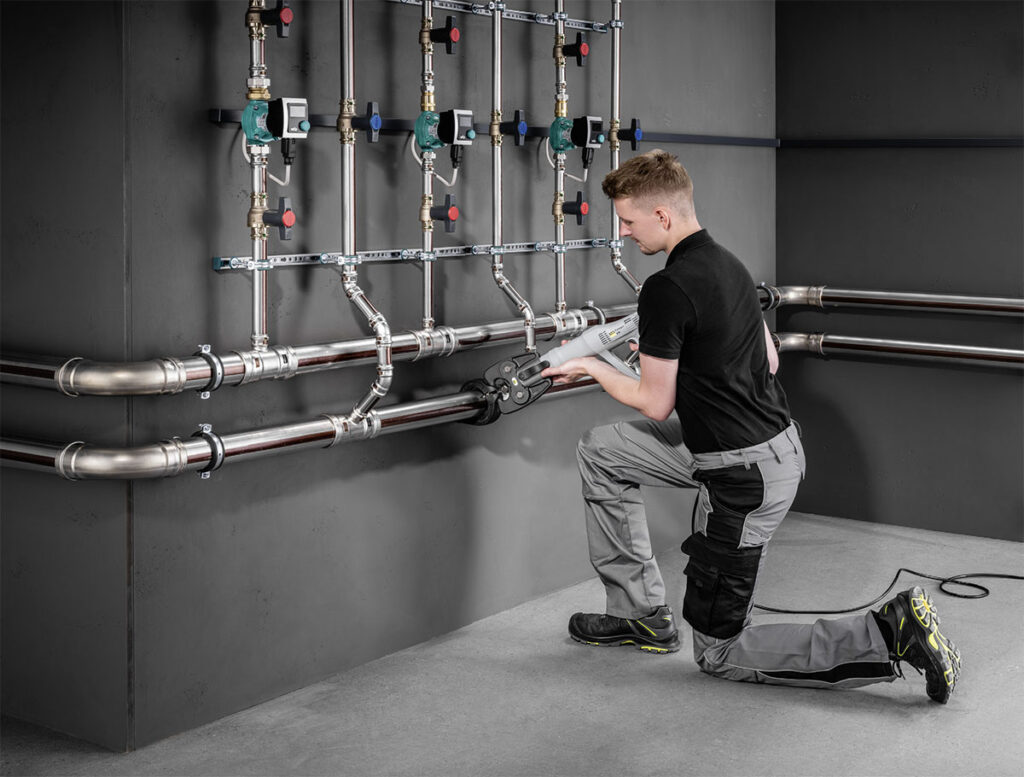 Viega Temponox – nowy system ze stali nierdzewnej do instalacji grzewczych i chłodzących