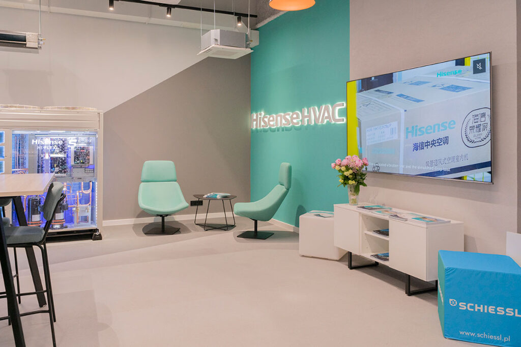 Nowy Showroom Hisense HVAC – miejsce, gdzie technologia i komfort spotykają się z doskonałym designem