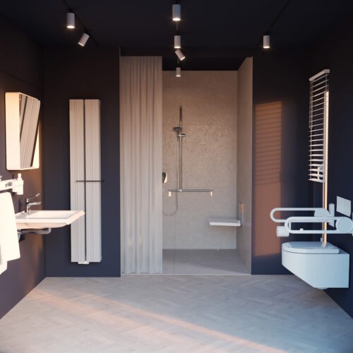 Komfortowa łazienka dla seniora z produktami firmy Viega – usuwanie barier dzięki właściwym rozwiązaniom sanitarnym