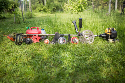 Elementy kosy spalinowej