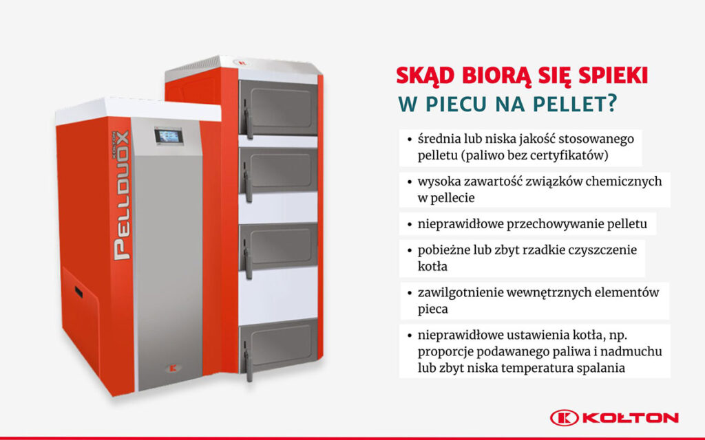 jak usunąć spieki w kotle na pellet