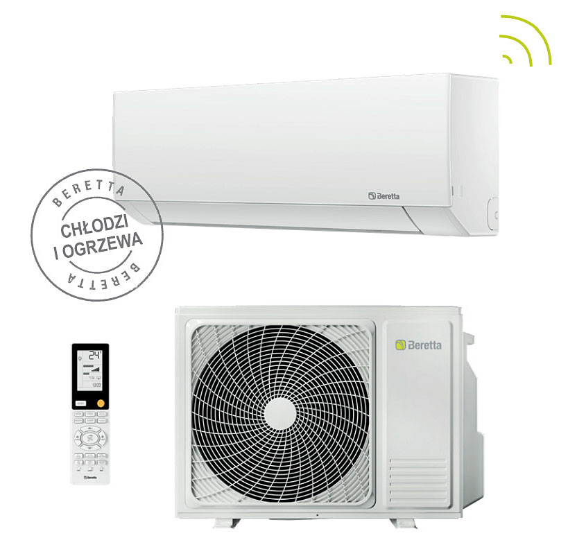 Fot. 2. Klimatyzator BREVA E - latem chłodzi, a zimą ogrzewa