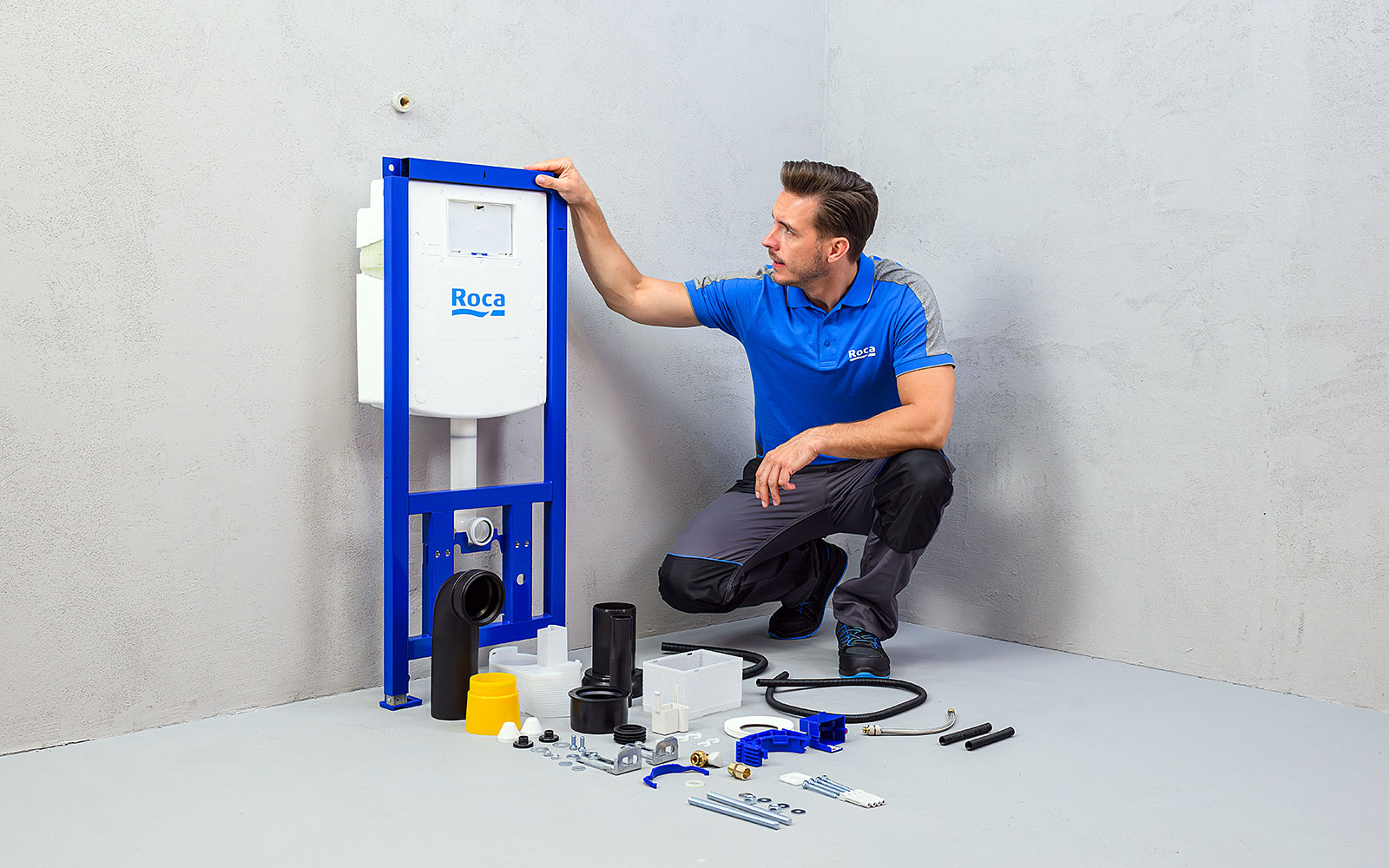 Instalator w akcji: jak dopasować stelaż podtynkowy do sytuacji na budowie? Jeden system – wiele możliwości