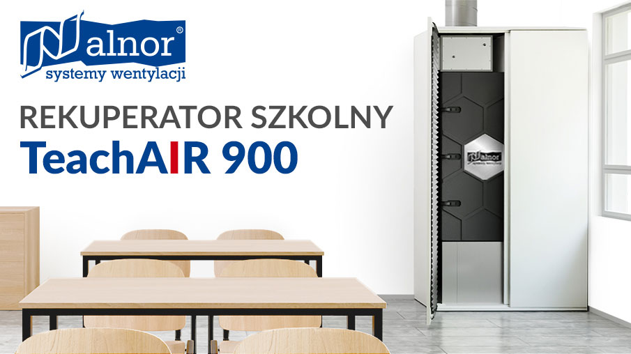 TeachAIR – inteligentna wentylacja dla szkół. Komfort, cisza i czyste powietrze w każdej klasie