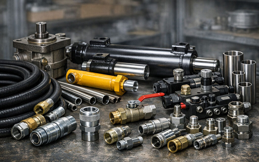 Elementy hydrauliki siłowej – jakie komponenty wybrać do instalacji?