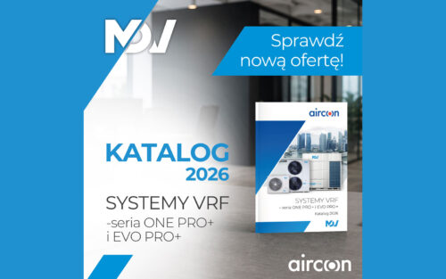 MDV prezentuje nowy katalog VRF 2026. Kompletne źródło informacji dla projektantów i wykonawców HVAC